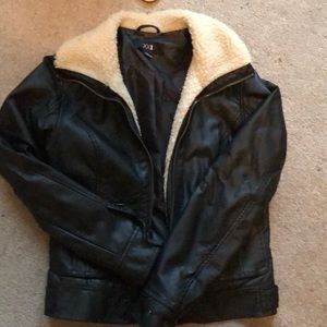 Pleather jacket